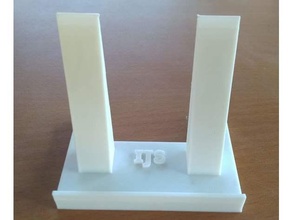 simple mobile holder 3d print model - Mito3D