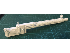 rc ww1 makine tabanca 3d print model - Mito3D