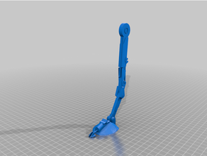 st remixato gambe supporti 3d print model - Mito3D