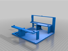 41 mini itx pc caso funda perfil gpu io 3d print model - Mito3D