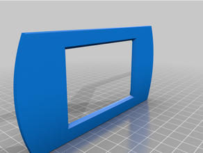 nextion monitor nx4832k035 caja electrónica recinto 3d print model - Mito3D