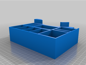 cacao insertar división menor impresión cama 3d print model - Mito3D