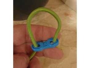 bungee cord stopper paracord 3d print model - Mito3D