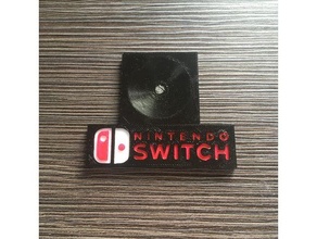 pokebola cartucho caso funda estante soporte base nintendo cambiar interruptor pokemon 3d print model - Mito3D