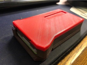 inteligente portafoglio pettine 3d stampato custodia rigida sottile 3d print model - Mito3D