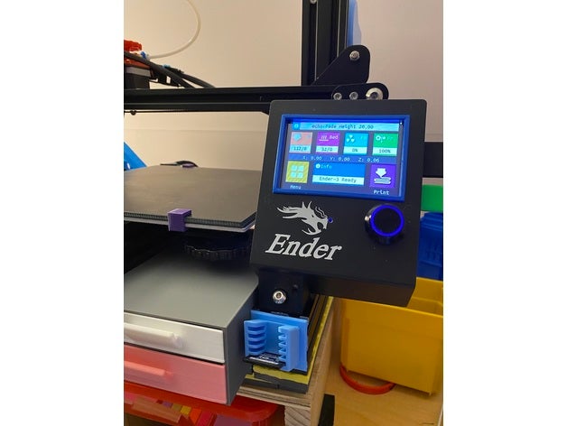 4040 extrusion sd card holder 3D print model - Mito3D