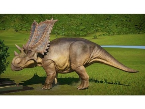 chasmosaurus ceratopsian cretaceo triceratopo 3d print model - Mito3D