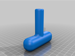 heater control knob turn handle square shank 3d print model - Mito3D