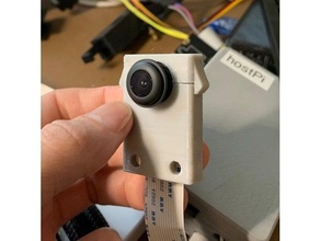 pi cam mount check model camera fan fit raspberry snap 3d print model - Mito3D