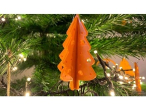 christmas tree 3d decoration decorations ornament xmas ornaments 3d print model - Mito3D