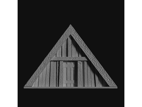 germanic viking timber house scaled 28mm scale wip 28mmscale terrain frostgrave hailcaesar hail caesar infamy mordheim spqr tabletop wargame wargaming 3d print model - Mito3D