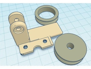 xvico x3s filamento guía rail 3d print model - Mito3D