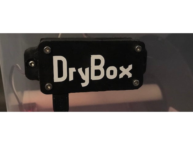 drybox web dashboard 3D print model - Mito3D