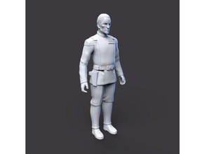 mille dollari ammiraglio buttato articolato figura semplice stella Guerre stellari guerre giocattolo 3d print model - Mito3D
