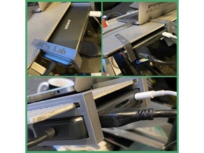 Anker Kabel Management Clip USB Adapter 3d print model - Mito3D
