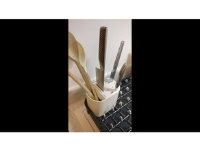 knife stand joseph dish rack 3d print model - Mito3D