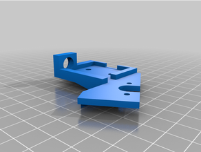 ender 3 v2 ezout filament capteur agrafe monter 3d print model - Mito3D