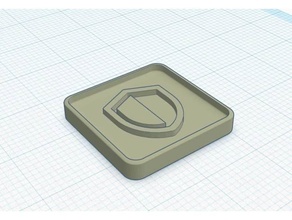 spazio hulk guardia gettone 3d print model - Mito3D