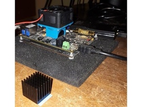 adaptör 40 mm hayran 20 radyatör soğutucu kol cpus 3d print model - Mito3D