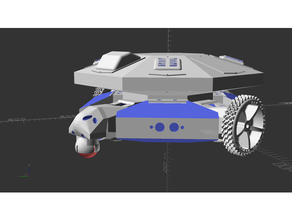 tortuga cibernética robot robótica ros Tortuga 3d print model - Mito3D