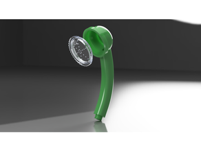 original chuveiro cabeça banheiro acessórios emergência casa kictchen prático shs1 estilo água molhado 3d print model - Mito3D