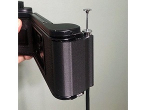 cable release grip mamiya press roll film 6x9 3d print model - Mito3D