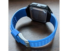 kalenji watch strap 3d print model - Mito3D