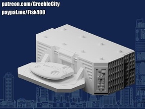 Greeblecity ciudad verde cyberpunk 3d print model - Mito3D