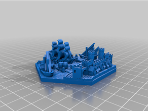 catan harbor 3-1 magnetic 20 3d dakanzla settlers 3d print model - Mito3D