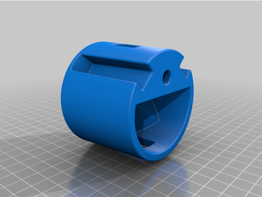cupholder alp mount 3d print model - Mito3D