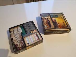remix 7 wonders duel insert expansions boardgame inserts 3d print model - Mito3D