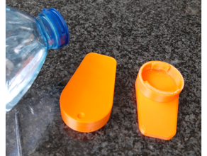 water bottle opener 3d print model - Mito3D