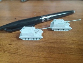 2s19 msta sp artiglieria 1 216 scala militare veicoli russo wargaming 3d print model - Mito3D