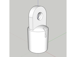 Filament leiten pvc Rohr passend 3d print model - Mito3D