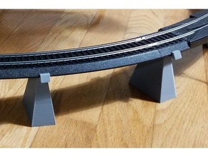 trem cais z pista ho escala 3d print model - Mito3D