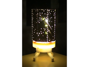 constellation projection lampe 3d print model - Mito3D