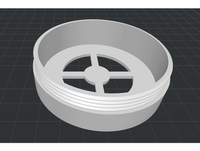 cobrir bainha reutilizável gás mascarar filtro Bastrym 3d print model - Mito3D