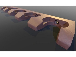 5 slot Aksesuarlar Kulp destek Karcher ava aksesuar gizli vidalamak 3d print model - Mito3D