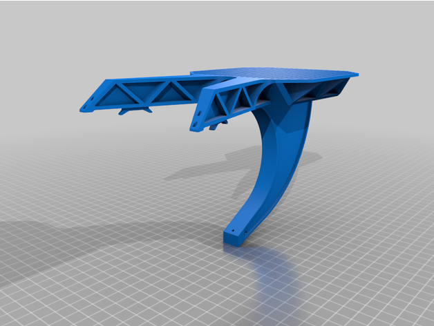 estable tensegridad mesa 3D print model - Mito3D
