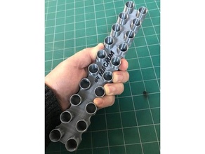 44 magnum recarregando quadra 2x10 ergonômico Ferramentas bandeja tiroteio Esportes 3d print model - Mito3D