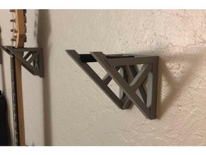 guitar wall mount hanger 3d print model - Mito3D