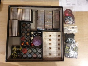 folklore aflicción organizando cajas juego mesa juegos organizador tarjeta soporte simbólico 3d print model - Mito3D