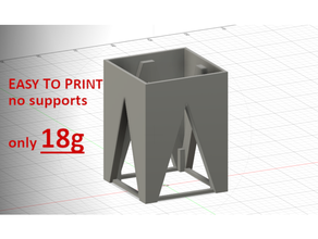 Ikea eksiklik bacak uzantı 3d yazıcı muhafaza kübik Kutu mega mod Prusa i3 Yükselt 3d print model - Mito3D