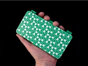 grand hebdomadaire pilule boîte organisateur casemate récipient 3d print model - Mito3D