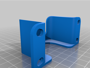 mehrfachsteckdose wandmontage power strip wallmount 3d print model - Mito3D