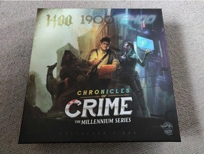 chronicles crime - boardgame insert expansions inserts organizer board game box 3d print model - Mito3D
