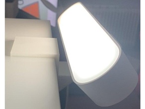 Farbton abspielen Lichtleiste Halter Unterstützung Ikea Mangel Philips 3d print model - Mito3D