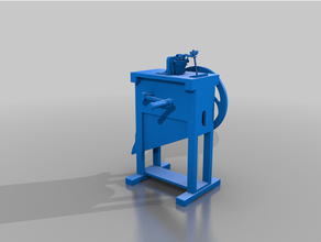Mais schälen Maschine Maschine Gin di 3d print model - Mito3D