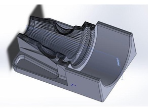 3in cara cnc máquina 3d print model - Mito3D