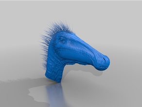 Deinocheirus Kreide Mongolei herizinosaurus Theropod 3d print model - Mito3D